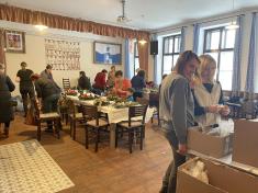 Vánoční tvoření a rozsvěcení stromu 2025